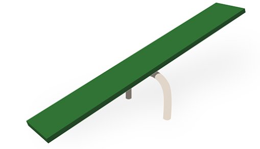 Steel Teeter Totter PBARK-440