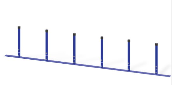 Steel Weave Posts PBARK-460