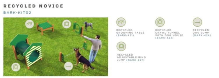 Recycled Novice Agility Kit BARK-KIT02
