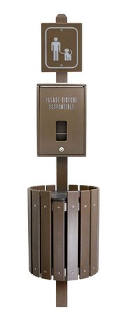 Trail Proven Recycled Dog Waste Station