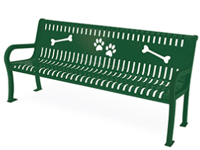 Pooch Perch dog park bench